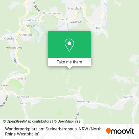 Карта Wanderparkplatz am Steinerberghaus
