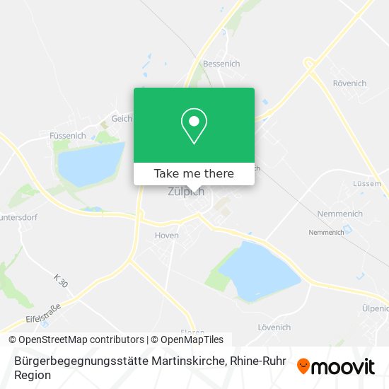 Bürgerbegegnungsstätte Martinskirche map