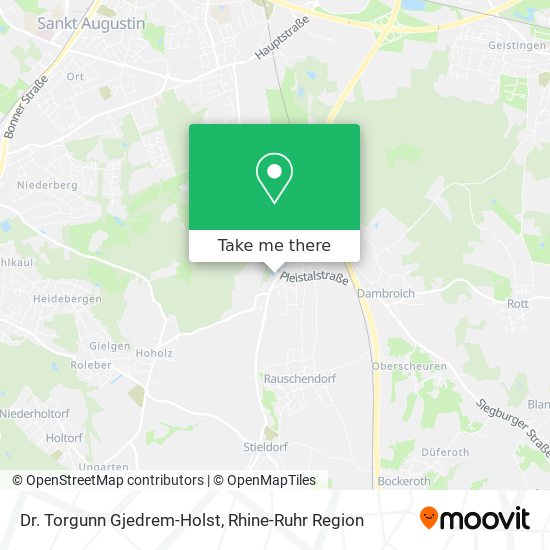 Dr. Torgunn Gjedrem-Holst map