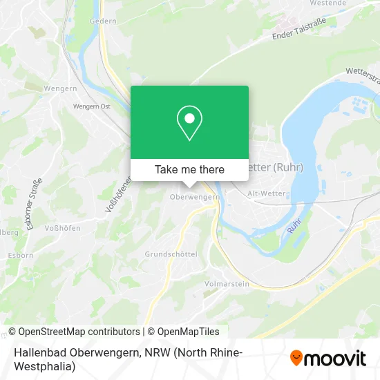 Hallenbad Oberwengern map