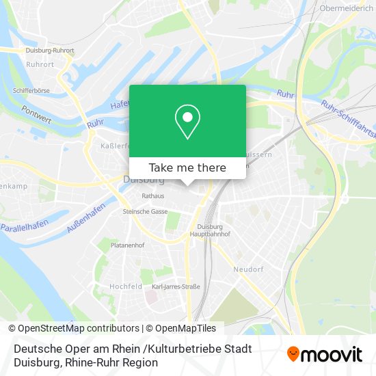 Deutsche Oper am Rhein /Kulturbetriebe Stadt Duisburg map