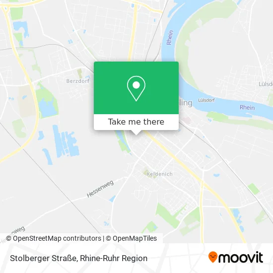 Карта Stolberger Straße