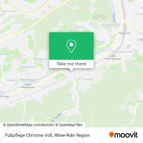 Fußpflege Christine Voß map