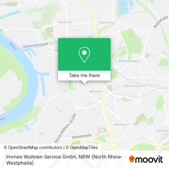 Карта Immeo Wohnen Service Gmbh