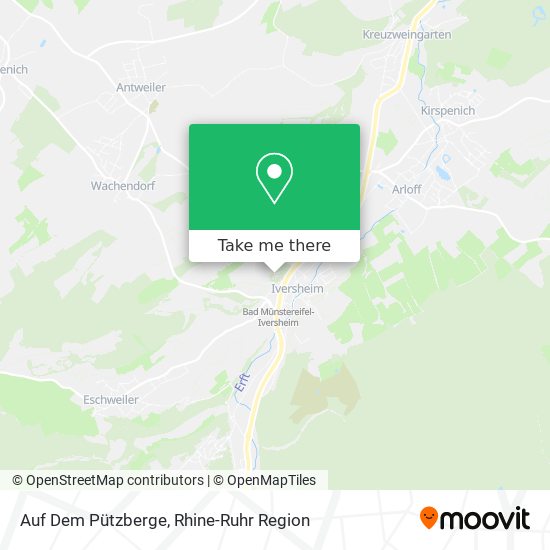 Auf Dem Pützberge map