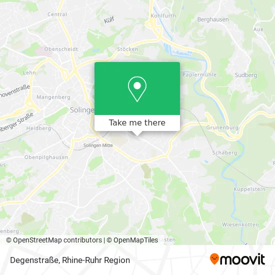 Карта Degenstraße