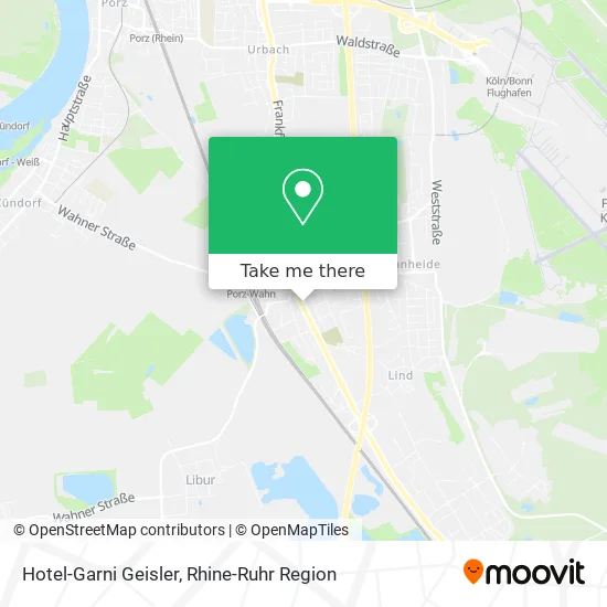 Hotel-Garni Geisler map