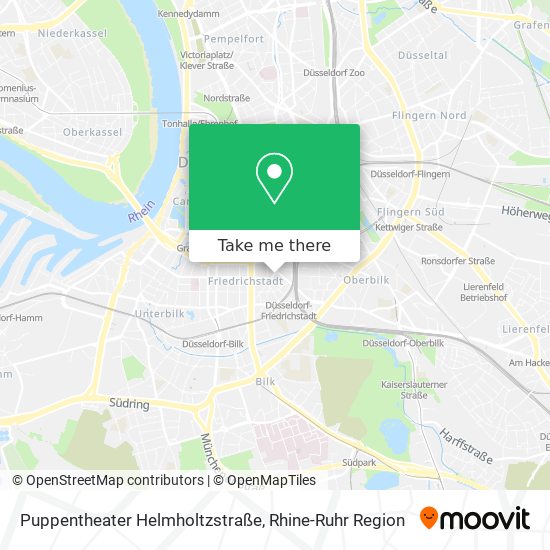 Puppentheater Helmholtzstraße map