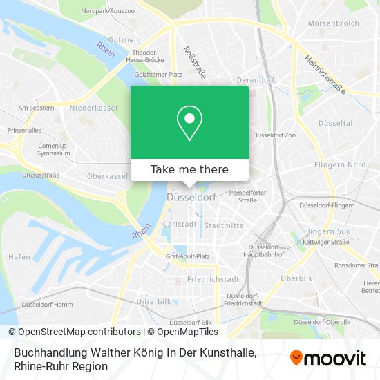 Карта Buchhandlung Walther König In Der Kunsthalle