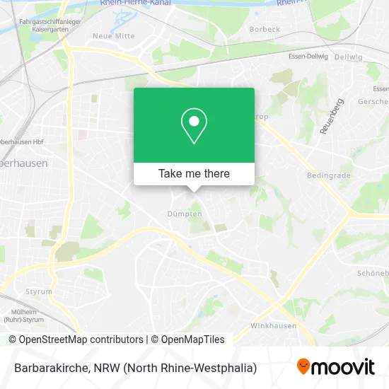 Barbarakirche map