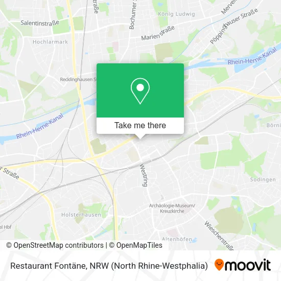 Карта Restaurant Fontäne