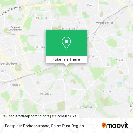 Карта Rastplatz Erzbahntrasse
