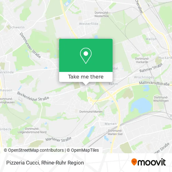 Карта Pizzeria Cucci