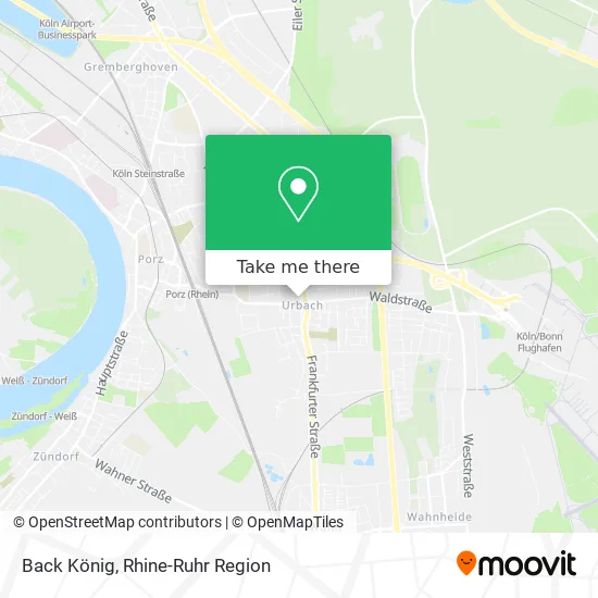 Карта Back König