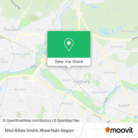 Msd-Bikes Gmbh map