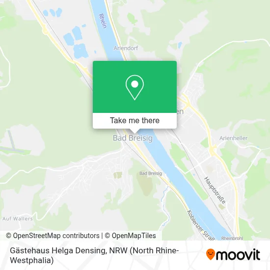 Gästehaus Helga Densing map