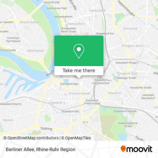 Карта Berliner Allee