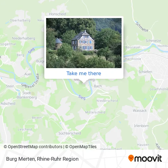 Карта Burg Merten