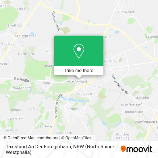 Карта Taxistand An Der Euregiobahn