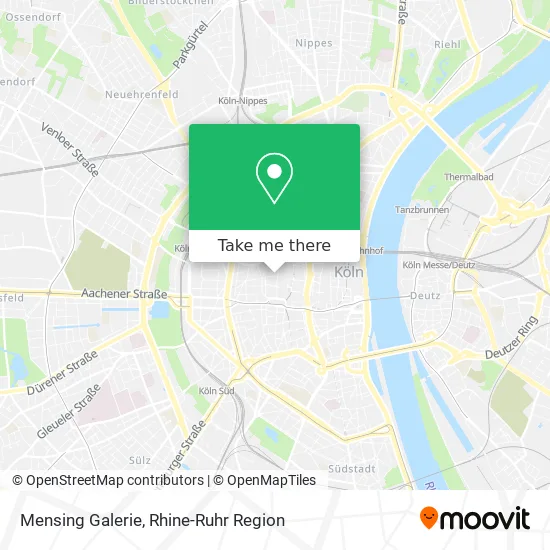 Карта Mensing Galerie