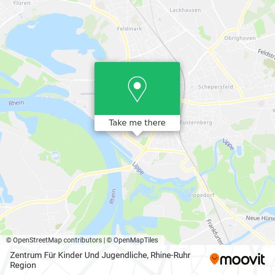 Карта Zentrum Für Kinder Und Jugendliche