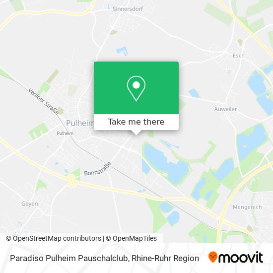 Paradiso Pulheim Pauschalclub map