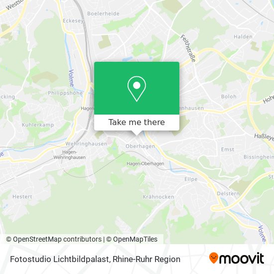 Fotostudio Lichtbildpalast map