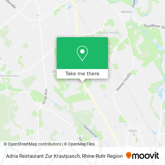 Adria Restaurant Zur Krautpasch map
