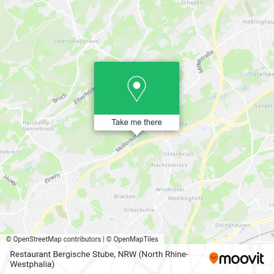 Restaurant Bergische Stube map