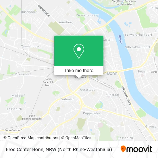 Карта Eros Center Bonn