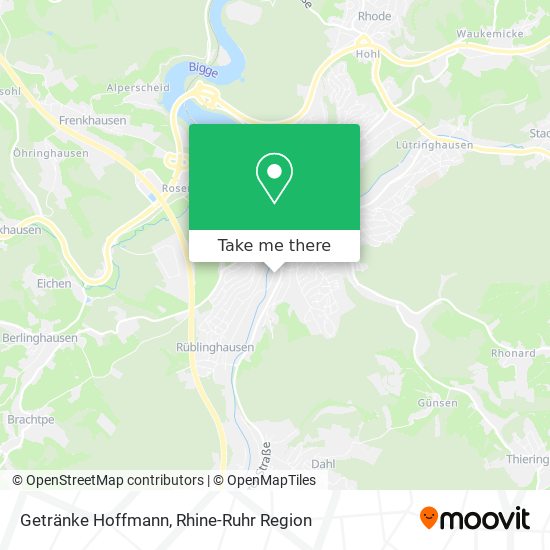 Getränke Hoffmann map
