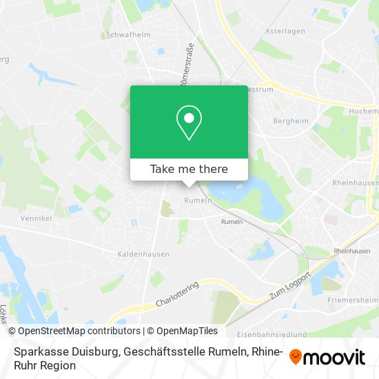 Sparkasse Duisburg, Geschäftsstelle Rumeln map