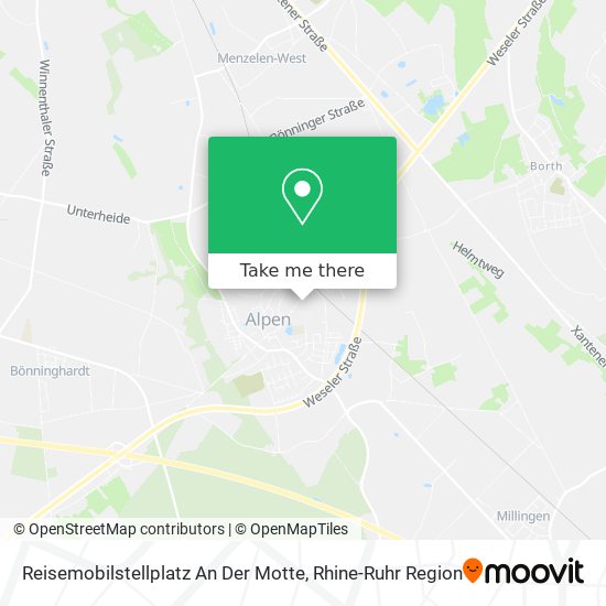 Reisemobilstellplatz An Der Motte map