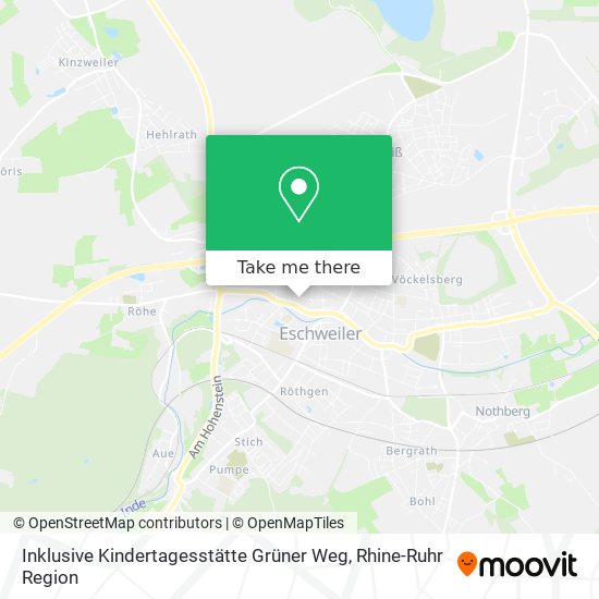 Inklusive Kindertagesstätte Grüner Weg map