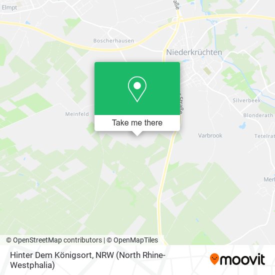 Hinter Dem Königsort map