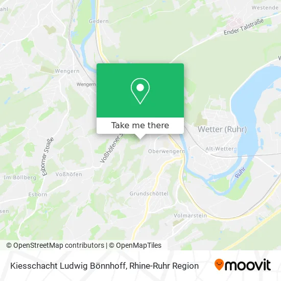 Карта Kiesschacht Ludwig Bönnhoff