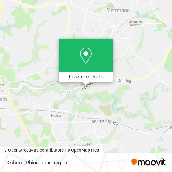 Koburg map