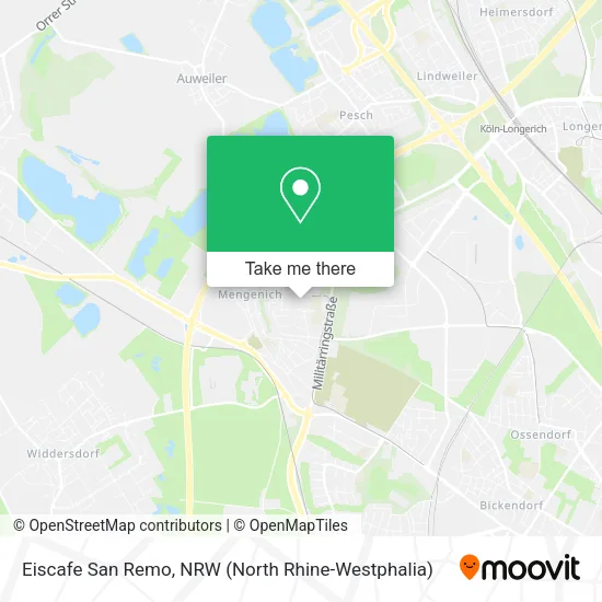 Карта Eiscafe San Remo