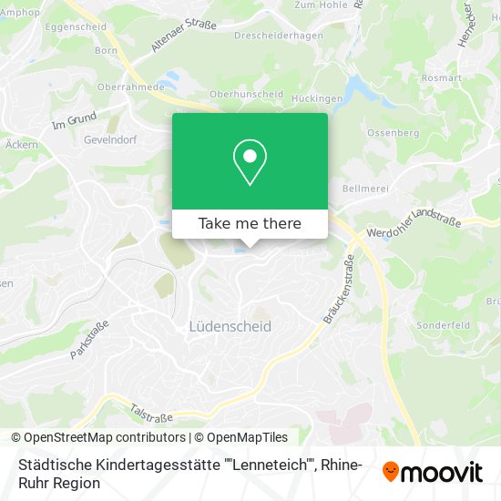 Städtische Kindertagesstätte ""Lenneteich"" map