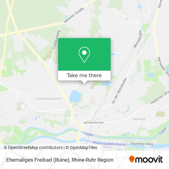 Ehemaliges Freibad (Ruine) map