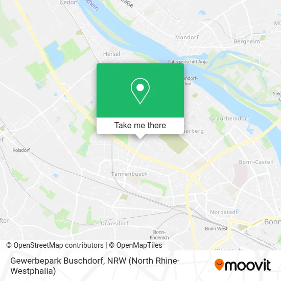 Gewerbepark Buschdorf map