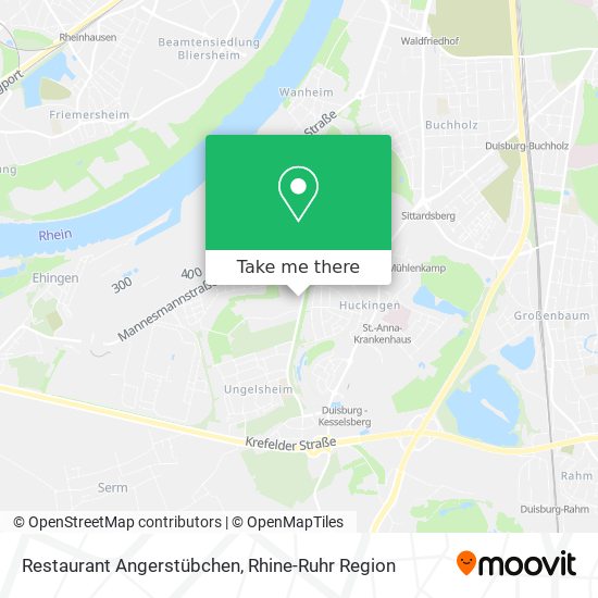 Restaurant Angerstübchen map