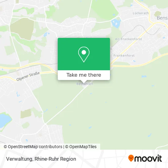 Карта Verwaltung