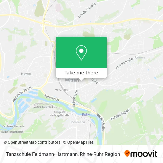 Карта Tanzschule Feldmann-Hartmann