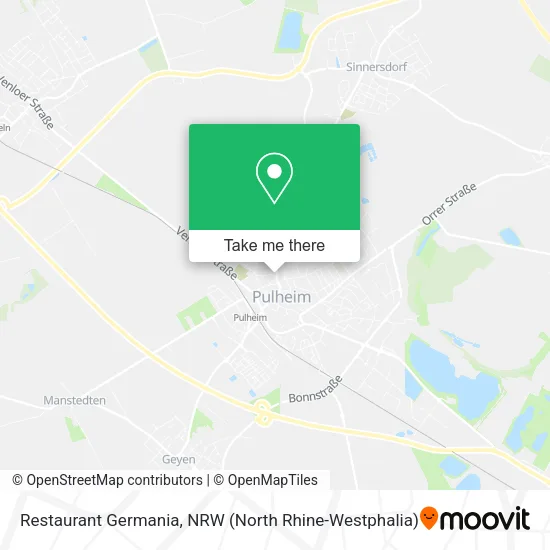 Карта Restaurant Germania