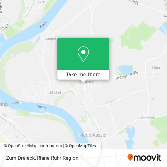 Карта Zum Dreieck