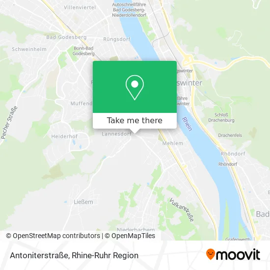 Карта Antoniterstraße