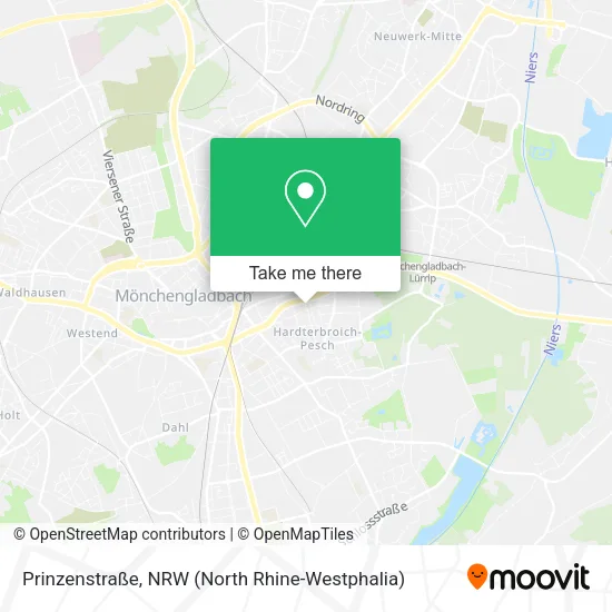 Карта Prinzenstraße