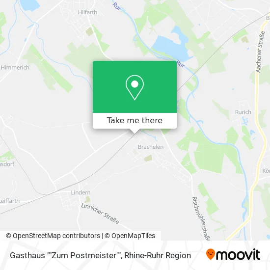 Карта Gasthaus ""Zum Postmeister""