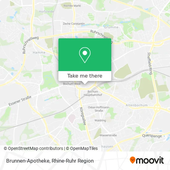 Карта Brunnen-Apotheke